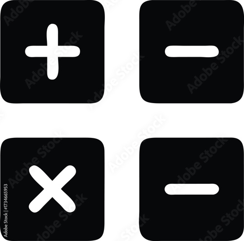 A close-up view of calculator buttons showing numbers and functions, for inputting data, doing math, and performing financial equations.