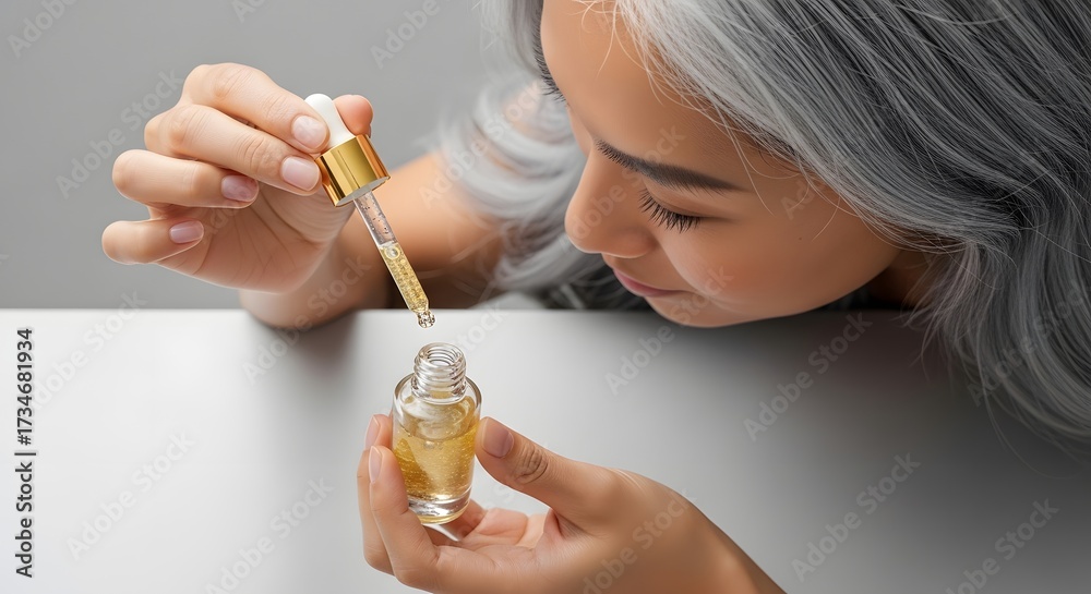 Fototapeta premium Overhead Shot of Whisk and Baking Ingredients