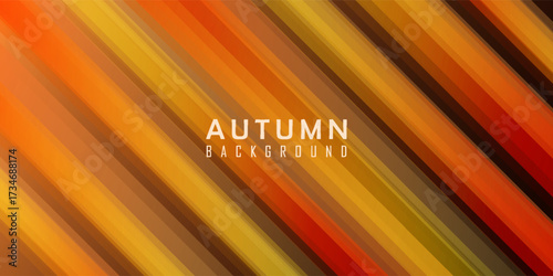 Bright and blurry autumn gradient colors for creative fall graphic designs. A bright abstract background with dynamic vertical and horizontal stripes. Vector illustration.
