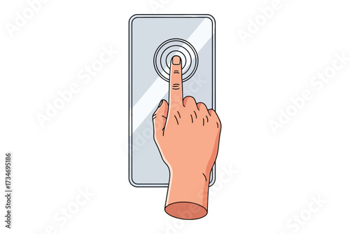 Vector art of set of tangled lines showing a complex path from point a to point b represents problem solving, confusion, or a difficult journey