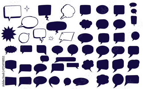 Set Hand drawn circle line sketch set. Vector circular scribble doodle round circles for message note mark design element. Pencil or pen graffiti bubble or ball draft illustration