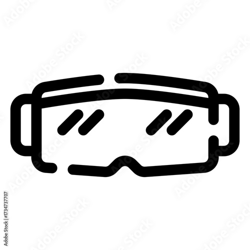 Eye protection icon