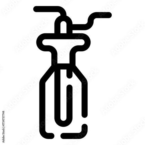 Gas bottle icon