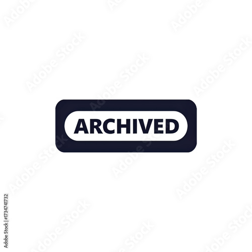 Archived label for document management and storage