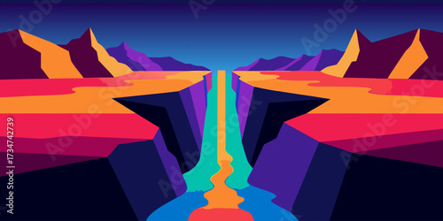 hot air balloon in mountains