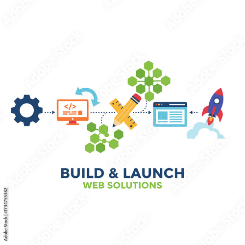 A creative concept banner with vector illustration for website design and development