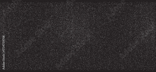 Vector fabric texture. Distressed texture of weaving fabric. Grunge background. Abstract halftone vector illustration. Overlay to create interesting effect and depth. Black isolated on white. EPS10.