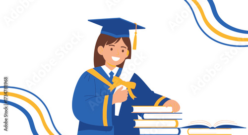 Achieving Academic Excellence: Celebrating Graduation and Personal Growth to New Horizons