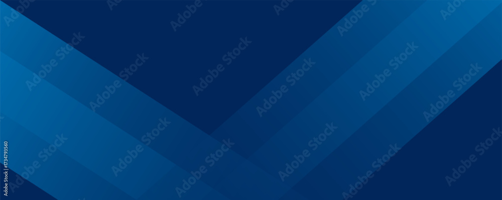 Obraz premium Gradient blue abstract background with a soft curve and smooth lighting. vector