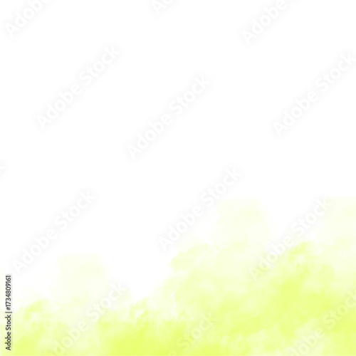 Yellow Smoke Bottom Border