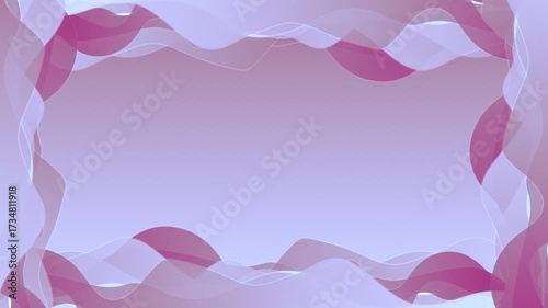 Abstract color wave background animation