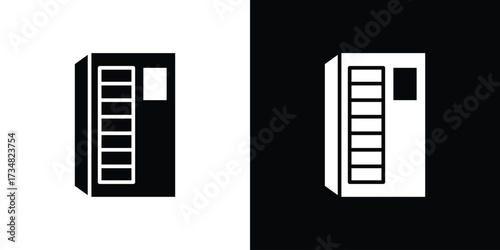 Infrared heat cabin icons. silhouette icons for ui designs