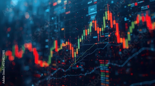 trading chart candles