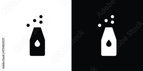 Humidifier icons. silhouette icons for ui designs