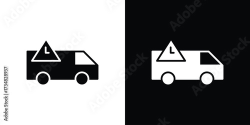 Delivery delay icons. silhouette icons for ui designs
