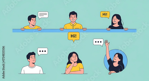 Creative concept vector illustrations showing design, art, and idea generation. Includes teamwork, brainstorming, and creative process elements for modern projects.