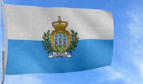 Tableau sur toile San flags displayed side by side for comparative and multi-flag presentations