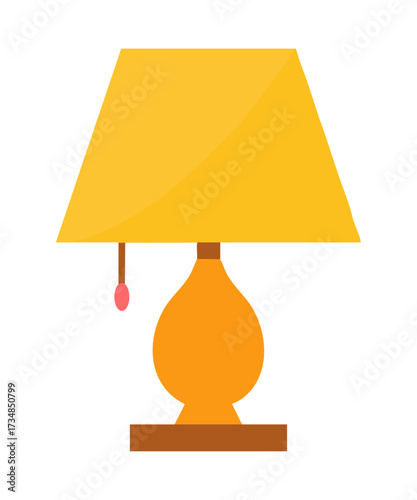 Lampka nocna ilustracja