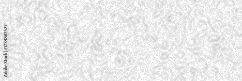 Minimal white wavy contour line seamless abstract texture background clean geometric surface for wallpapers textiles packaging templates and modern graphics