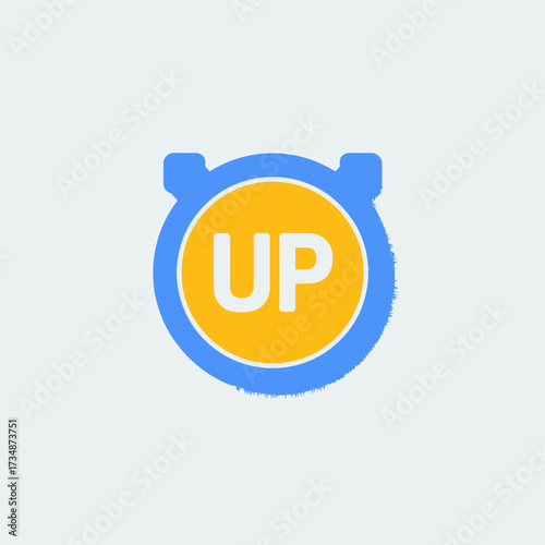 A bright and cheerful alarm clock icon featuring a clean design, radiating positivity and signaling the importance of timely awakening and productivity in everyday life.