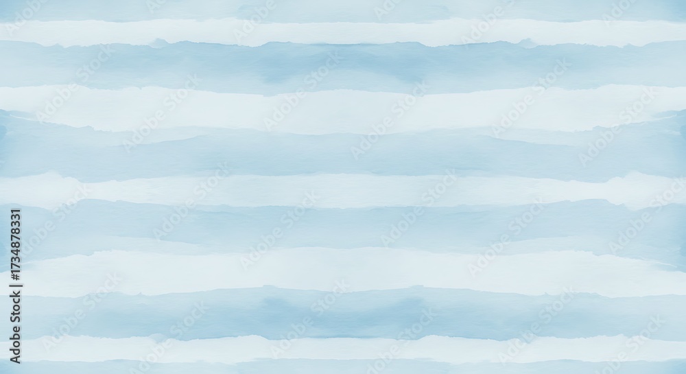 Fototapeta premium Abstract watercolor horizontal stripes pattern for background or design element