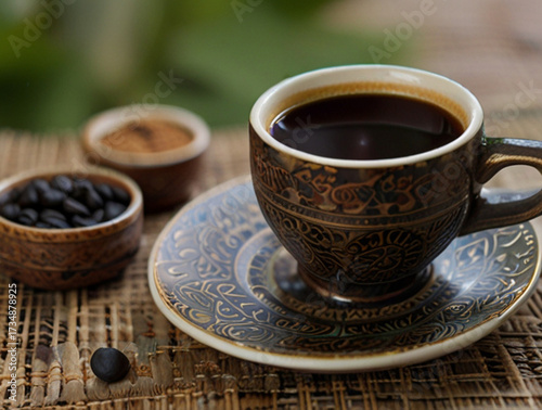 A cup of Javanese coffee