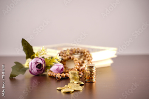 Concept photo of Islamic finance and profit