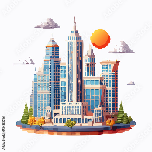 hong kong city skyline
