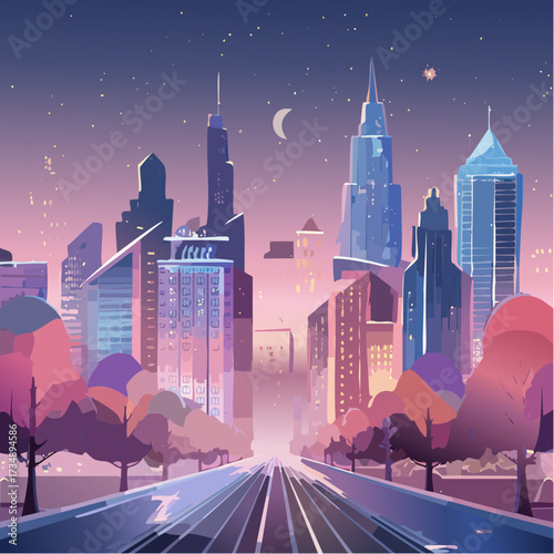 night city in the city