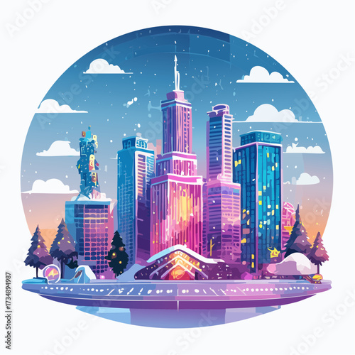hong kong city skyline