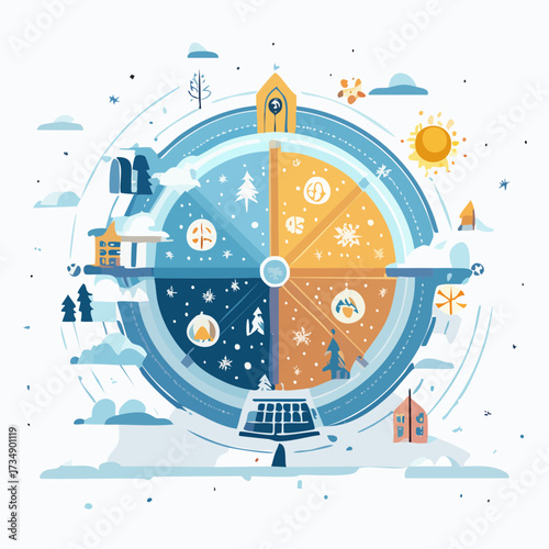 vector illustration of an abstract background