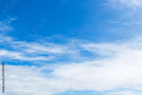 秋の空　穏やかな青空と雲69