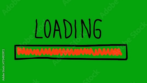 data loader animation. progress loading bar ui