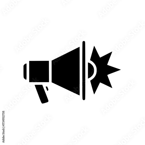 Megaphone Announcement Icon