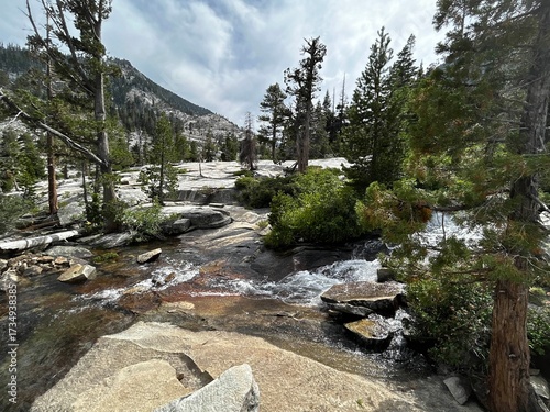 Photos river in the mountains