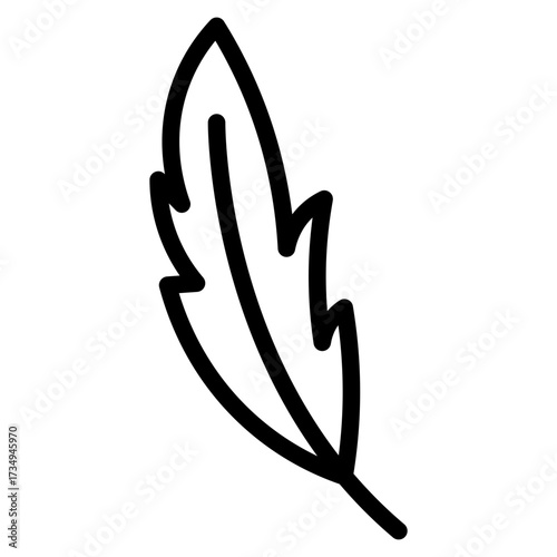 bird feathers icon