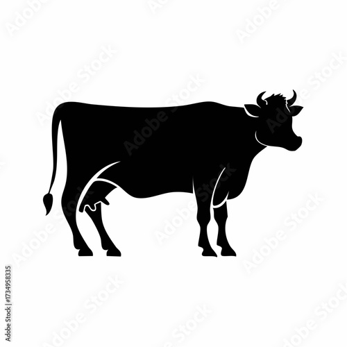 cow icon design
