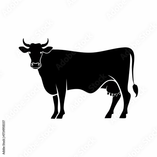 cow icon design