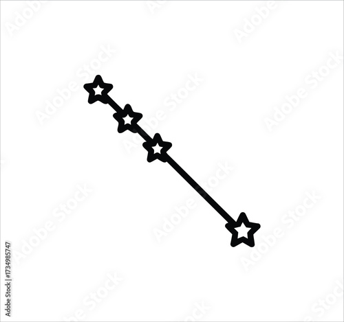 Space & Astronomy set of web icons in line style. Universe icons including satellite, astronaut, rocket, comet, telescope, planet, galaxy, and more. Editable stroke. Vector illustration