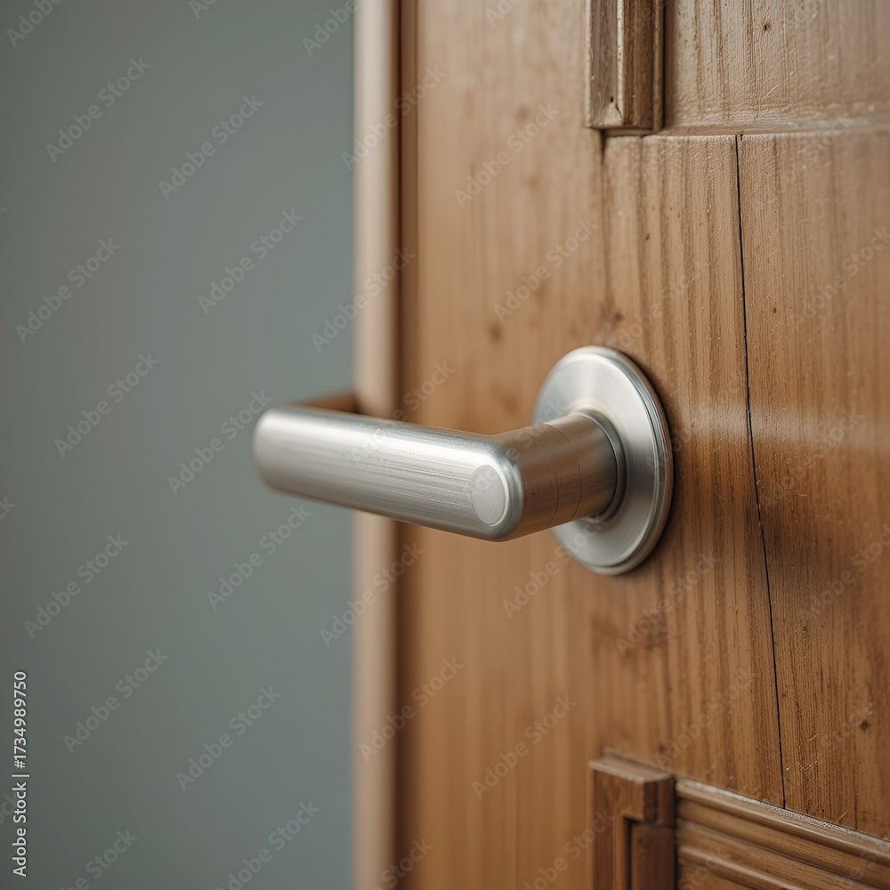 Obraz premium door handle closeup