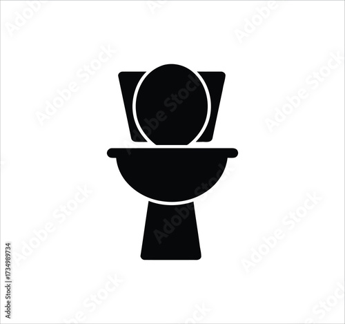 Toilet and Restroom set of web icons in line style. WC signs including man, woman, shower, baby care, handicap symbol, no smoking, no trash. Editable stroke. Vector illustration