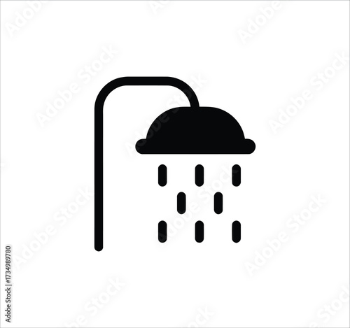 Toilet and Restroom set of web icons in line style. WC signs including man, woman, shower, baby care, handicap symbol, no smoking, no trash. Editable stroke. Vector illustration