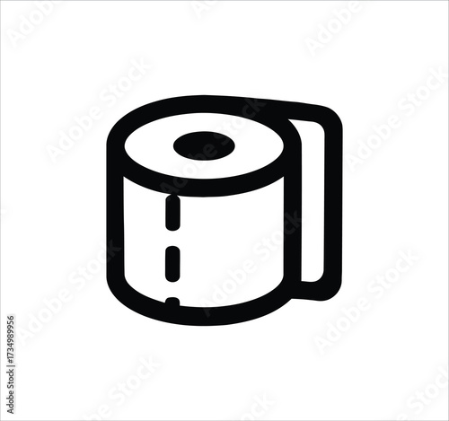 Toilet and Restroom set of web icons in line style. WC signs including man, woman, shower, baby care, handicap symbol, no smoking, no trash. Editable stroke. Vector illustration
