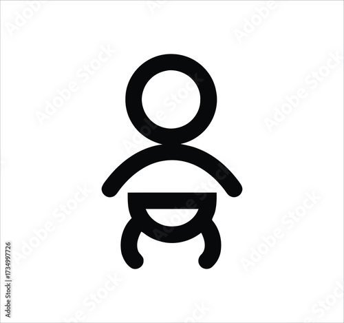 Child Care & Parenthood set of web icons in line style. Icons related to kids, parenting, children’s rights, and International Children’s Day. Editable stroke. Vector illustration