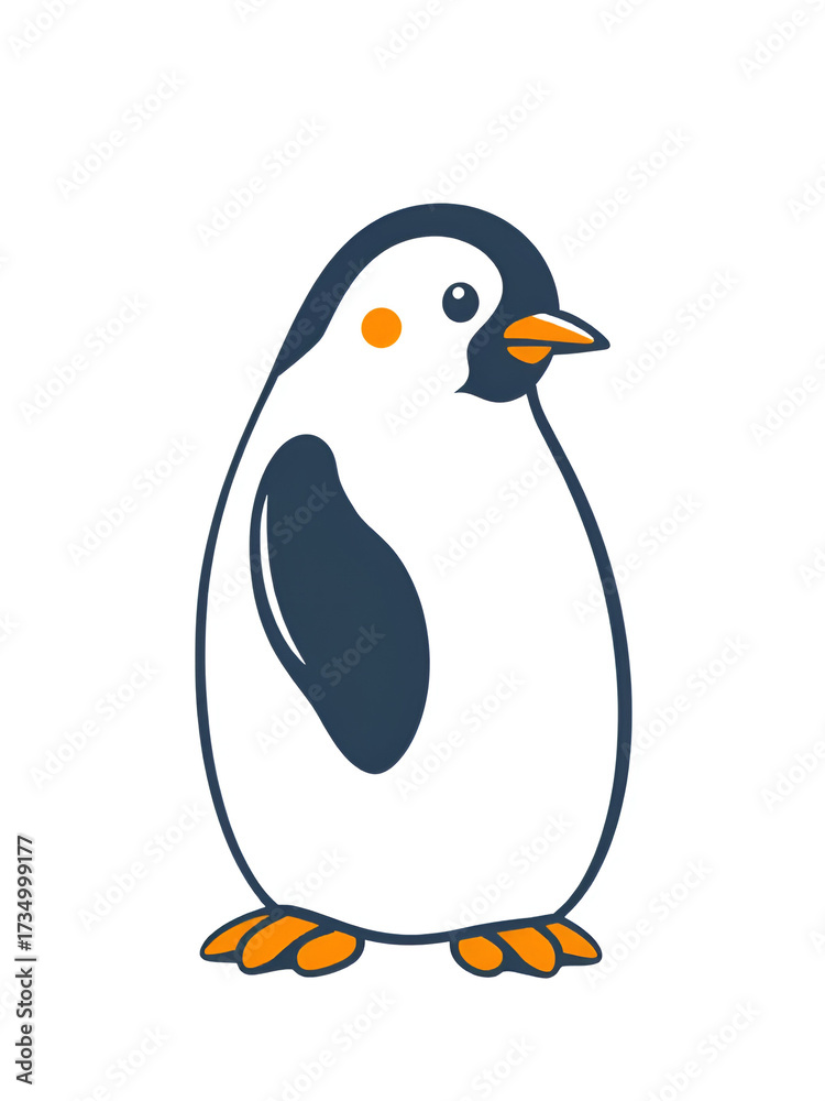 Fototapeta premium Penguin Icon