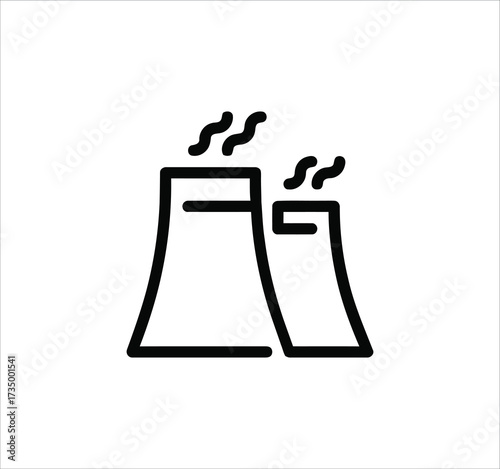 Factory & Industry set of solid vector icons. Collection including production, machinery, manufacturing, warehouse, fabrication, goods, and more. Editable glyph icons. Vector illustration