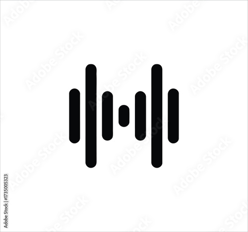 Audio & Sound set of web icons in line style. Icons including speaker, microphone, music, multimedia, equalizer, headphones, volume, and more. Editable stroke. Vector illustration