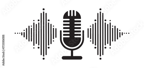 Podcast or Audio Recording Symbol