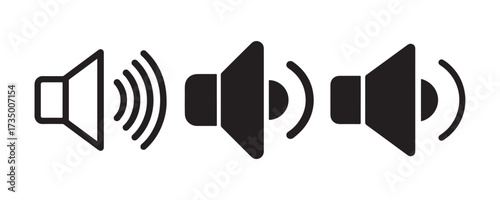 Sound Control and Audio Settings Symbols