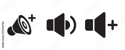 Sound Control and Audio Settings Symbols